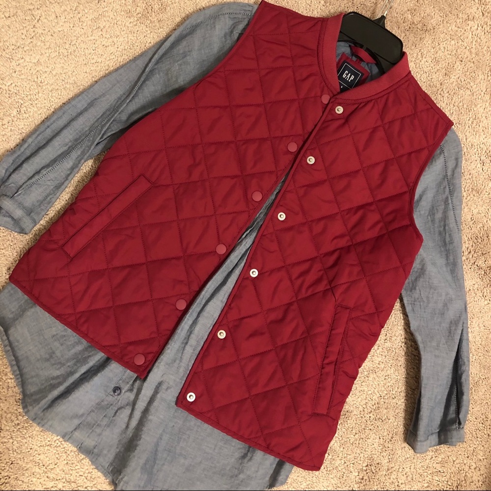 GAP quilted vest! NWOT